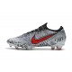 2019 Botas Futbol Nike Mercurial Vapor XII Elite FG Blanco Rojo Negro