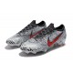 2019 Botas Futbol Nike Mercurial Vapor XII Elite FG Blanco Rojo Negro