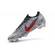2019 Botas Futbol Nike Mercurial Vapor XII Elite FG Blanco Rojo Negro