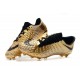 Tacos de futbol 2019 Nike HyperVenom Phantom III FG Oro Negro