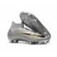 Nike Botas de Fútbol Mercurial Superfly 6 Elite FG Plata Negro