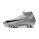 Nike Botas de Fútbol Mercurial Superfly 6 Elite FG Plata Negro