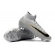 Nike Botas de Fútbol Mercurial Superfly 6 Elite FG Plata Negro