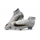 Nike Botas de Fútbol Mercurial Superfly 6 Elite FG Plata Negro