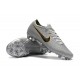 Nike Mercurial Vapor XII Elite FG Zapatos - Plata Negro