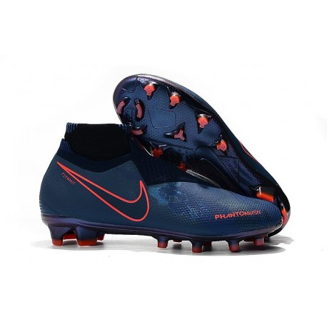 Zapatillas de fútbol Baratas Nike Phantom Vision Elite DF FG Fully Charged Azul