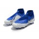 Botas de fútbol Nike Phantom VSN Elite DF FG Azul Blanco Plata