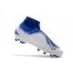 Botas de fútbol Nike Phantom VSN Elite DF FG Azul Blanco Plata