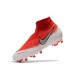 Botas de fútbol Nike Phantom VSN Elite DF FG Fully Charged Rojo
