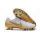 Nike Mercurial Vapor XII Elite FG Zapatos - Blanco Oro