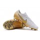 Nike Mercurial Vapor XII Elite FG Zapatos - Blanco Oro