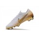 Nike Mercurial Vapor XII Elite FG Zapatos - Blanco Oro