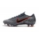 Nike Mercurial Vapor XII Elite FG Zapatos - Gris Naranja Negro