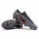 Nike Mercurial Vapor XII Elite FG Zapatos - Gris Naranja Negro