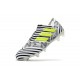 Botas de fútbol para Hombre Adidas Nemeziz 17+ 360 Agility FG Blanco Amarillo Negro