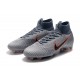 Nike Botas de Fútbol Mercurial Superfly 6 Elite FG Gris Negro