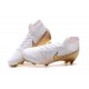 Nike Botas de Fútbol Mercurial Superfly 6 Elite FG Blanco Oro