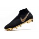 Nike Phantom Vision Elite DF FG Zapatos de Fútbol Negro Oro