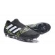 Botas de fútbol Adidas Nemeziz 17+ 360 Agility FG Negro Blanco Amarillo