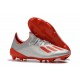 Zapatillas de Fútbol adidas X 19.1 FG Argento Rojo