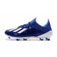 Zapatillas de Fútbol adidas X 19.1 FG Azul Blanco