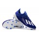 Zapatillas de Fútbol adidas X 19.1 FG Azul Blanco