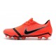 Botas de Fútbol Nike Phantom Venom Elite FG Rojo Negro