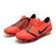 Botas de Fútbol Nike Phantom Venom Elite FG Rojo Negro