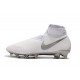 Nike Phantom Vision Elite DF FG Zapatos de Fútbol Blanco