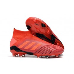 Zapatillas de Fútbol adidas Predator 19+ FG Rojo
