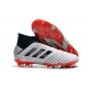Zapatillas de Fútbol adidas Predator 19+ FG Argento Rojo Negro