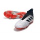 Zapatillas de Fútbol adidas Predator 19+ FG Argento Rojo Negro