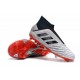 Zapatillas de Fútbol adidas Predator 19+ FG Argento Rojo Negro