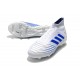 Zapatillas de Fútbol adidas Predator 19+ FG Blanco Azul