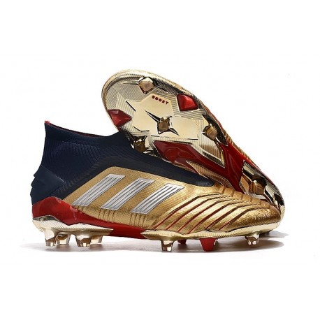 Zapatillas de Fútbol adidas Predator 19+ FG Oro Argento