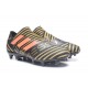 Botas de fútbol para Hombre Adidas Nemeziz 17+ 360 Agility FG Negro Rojo Dorado
