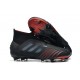 Zapatillas de Fútbol adidas Predator 19+ FG Negro Rosso