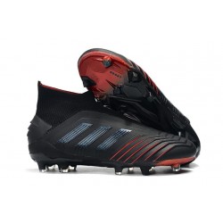 Zapatillas de Fútbol adidas Predator 19+ FG Negro Rosso