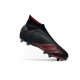Zapatillas de Fútbol adidas Predator 19+ FG Negro Rosso