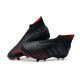 Zapatillas de Fútbol adidas Predator 19+ FG Negro Rosso
