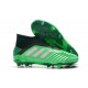 Zapatillas de Fútbol adidas Predator 19+ FG Verde Argento