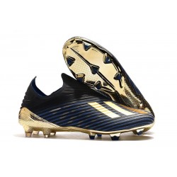 Zapatos de Fútbol adidas X 19+ FG Inner Game Azul Negro Oro