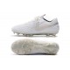 Zapatos de Fútbol Nike Tiempo Legend 8 Elite FG Blanco Platino Gris