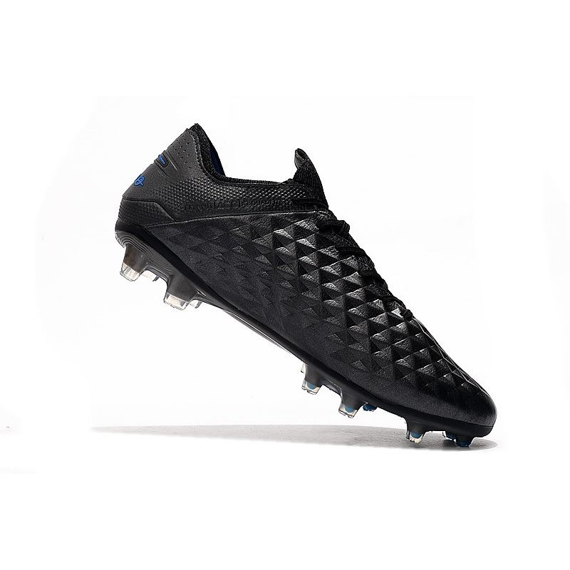 Zapatos de Fútbol Nike Tiempo Legend 8 Elite FG Negro Azul