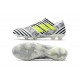 Botas de fútbol para Hombre Adidas Nemeziz 17+ 360 Agility FG Blanco Amarillo Negro