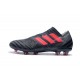 Zapatos de fútbol Adidas Nemeziz 17+ 360 Agility FG Negro Rosa