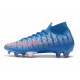 Nike Mercurial Superfly VII Elite FG Zapatos Azul Rojo