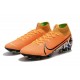 Nike Mercurial Superfly VII Elite FG Zapatos Naranja Blanco