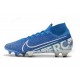 Nike Mercurial Superfly VII Elite FG Zapatos New Lights Azul