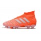 Botas de fútbol adidas Predator 19.1 FG Naranja Blanco